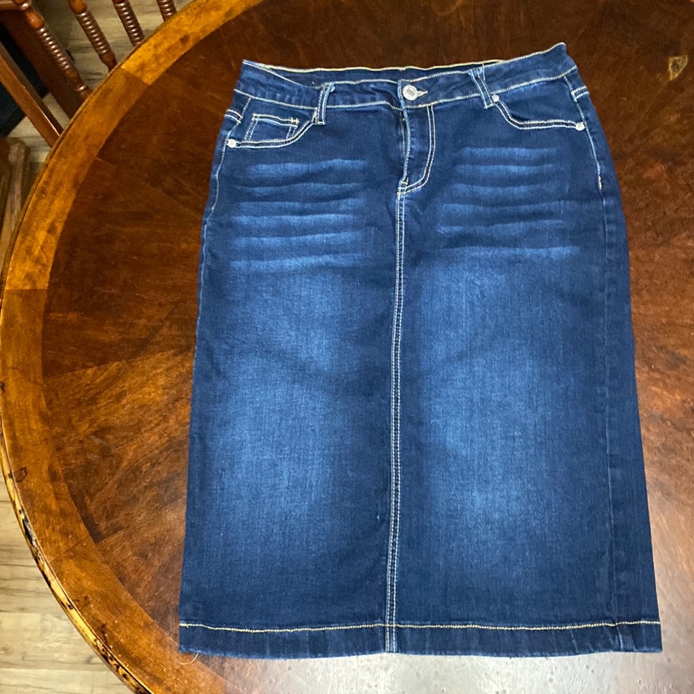 Ada Faye denim skirt